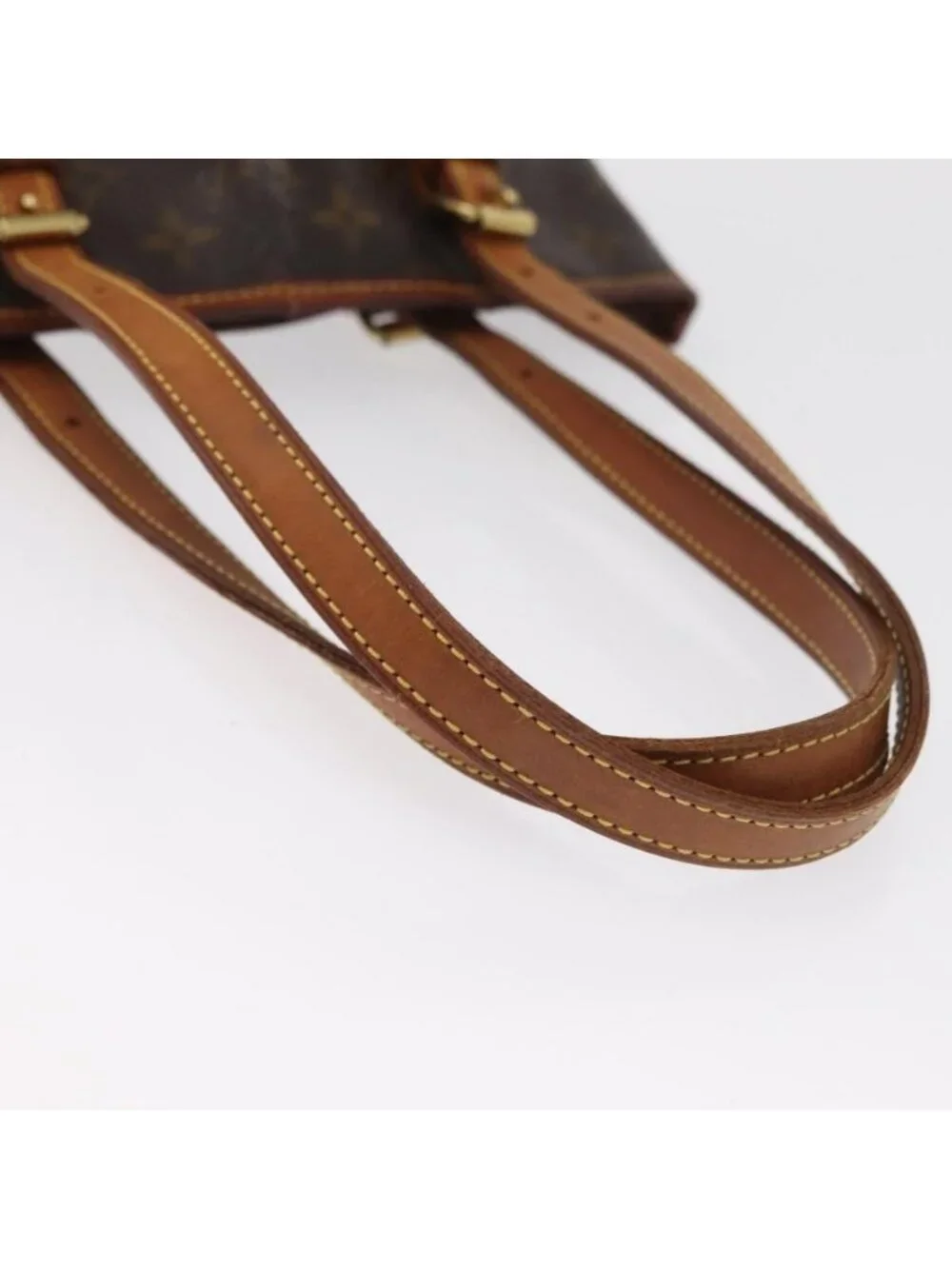 Authentic LOUIS VUITTON Monogram Bucket PM Shoulder Bag M42238 LV